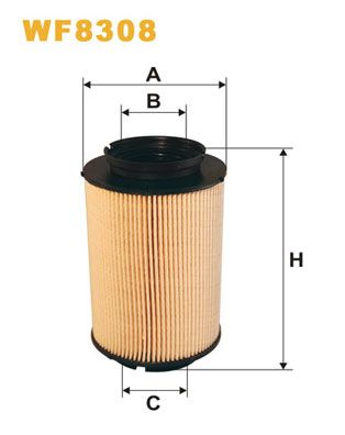 WIX FILTERS Топливный фильтр WF8308